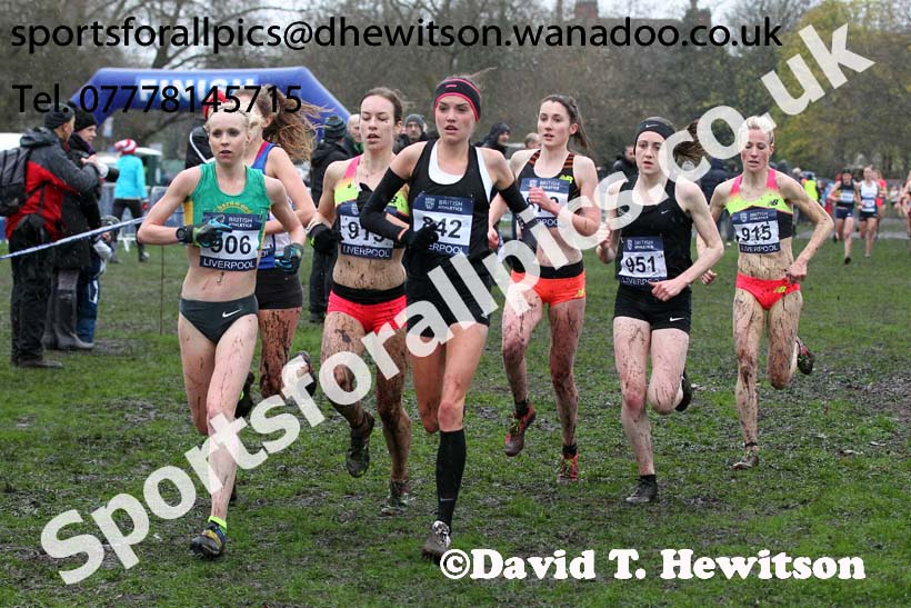 Senior women, British Athletics Liverpool Cross Challenge, Sefton Park, Liverpool. Photo: David T. Hewitson/Sports for All Pics